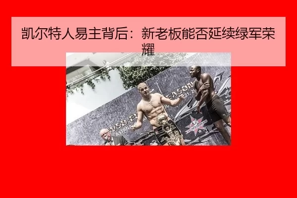 凯尔特人易主背后：新老板能否延续绿军荣耀 - kaiyun app